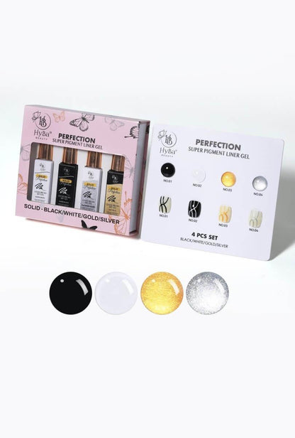 CLASSIC SOLID PRIME Liner Gel Set / 4pcs colors Default Title