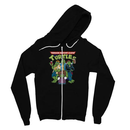 Cliché Turtlres Fine Jersey Zip Hoodie S / Black