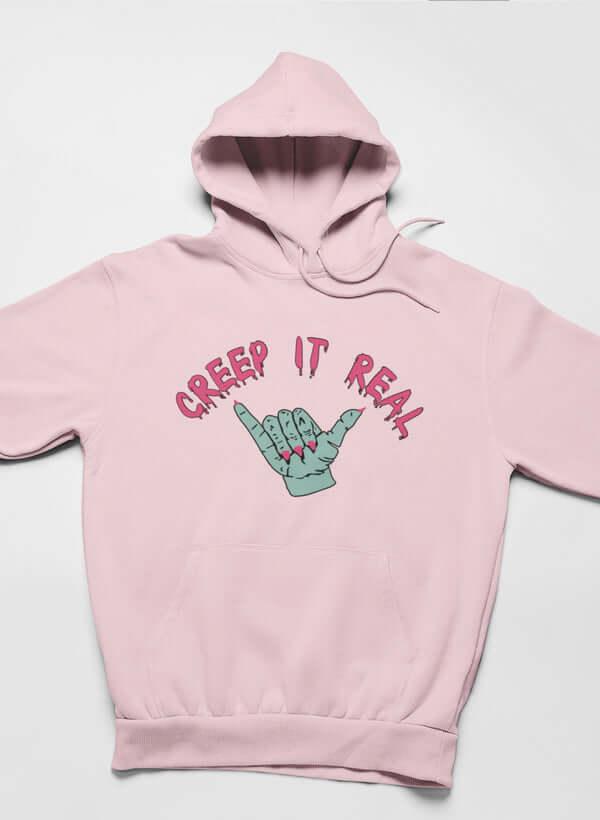 Creep It Real Hoodie XXX-Large / Pink