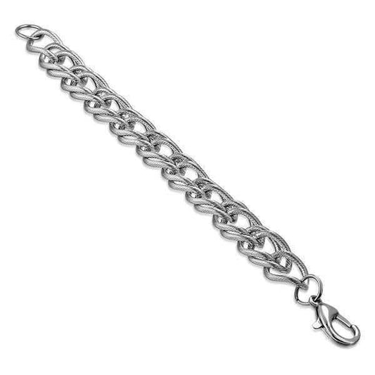 Cuban Link Chain Lobster Clasp Closure Bracelet (c241) Default Title