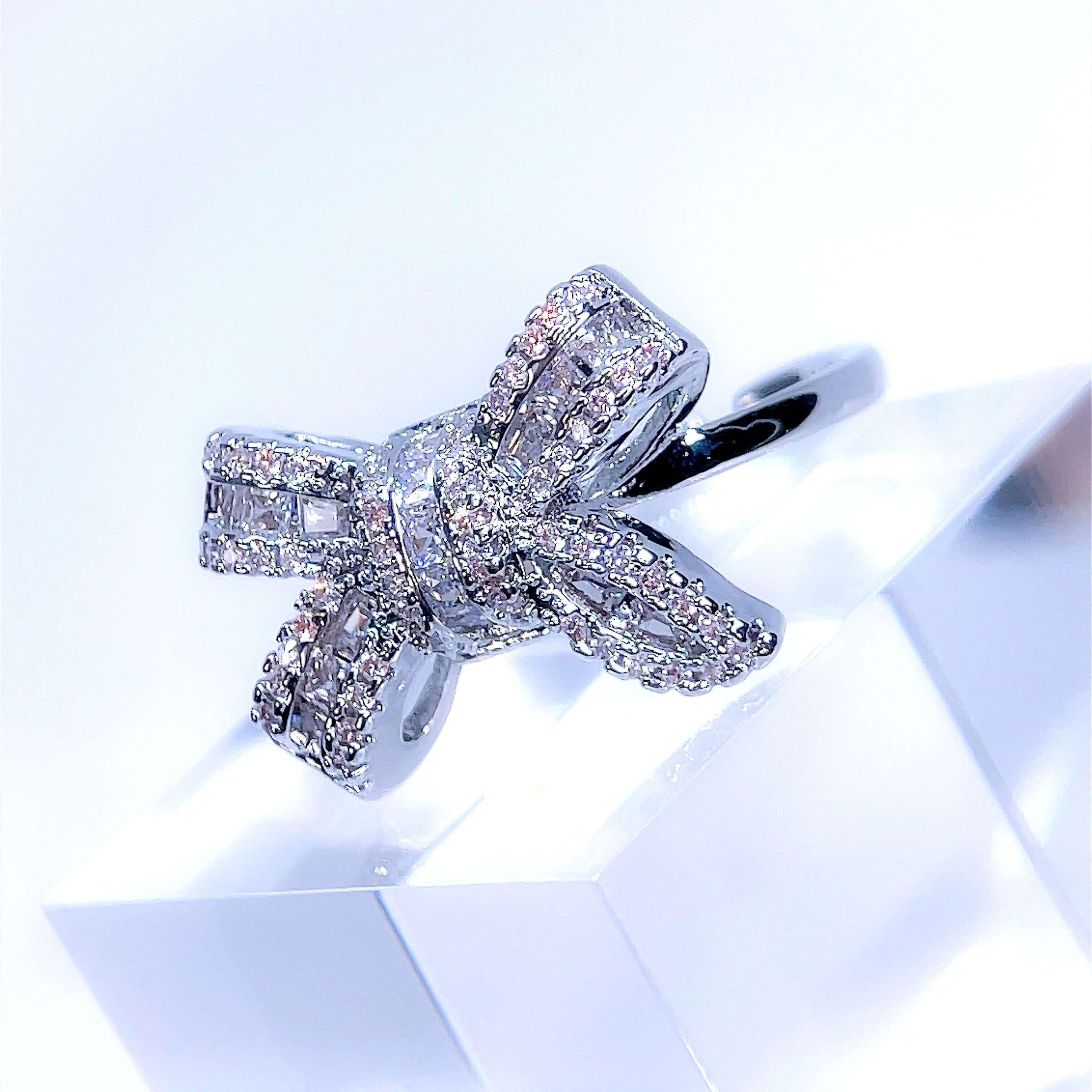 Shopminx Butterfly Bow Ring Default Title