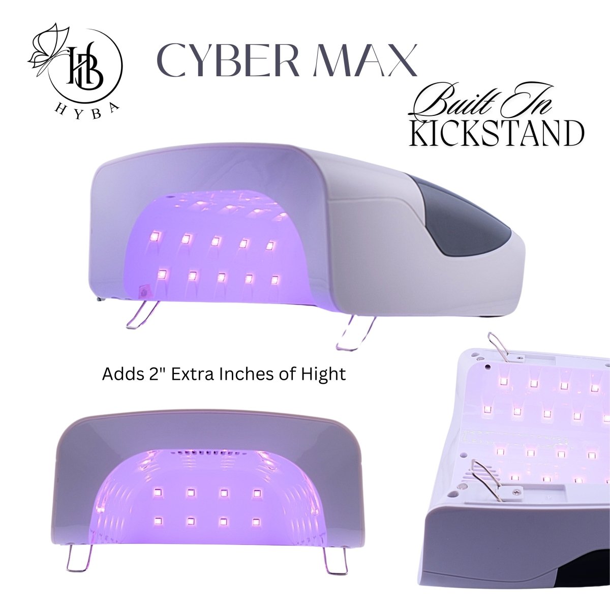 CYBER MAX Cure Nail Gel Machine 90watt / Pink Light