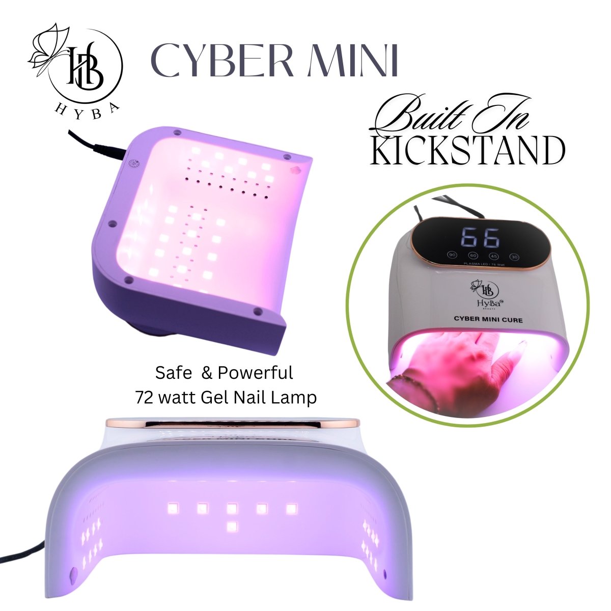 CYBER MINI Cure Nail Gel Machine / 76watts