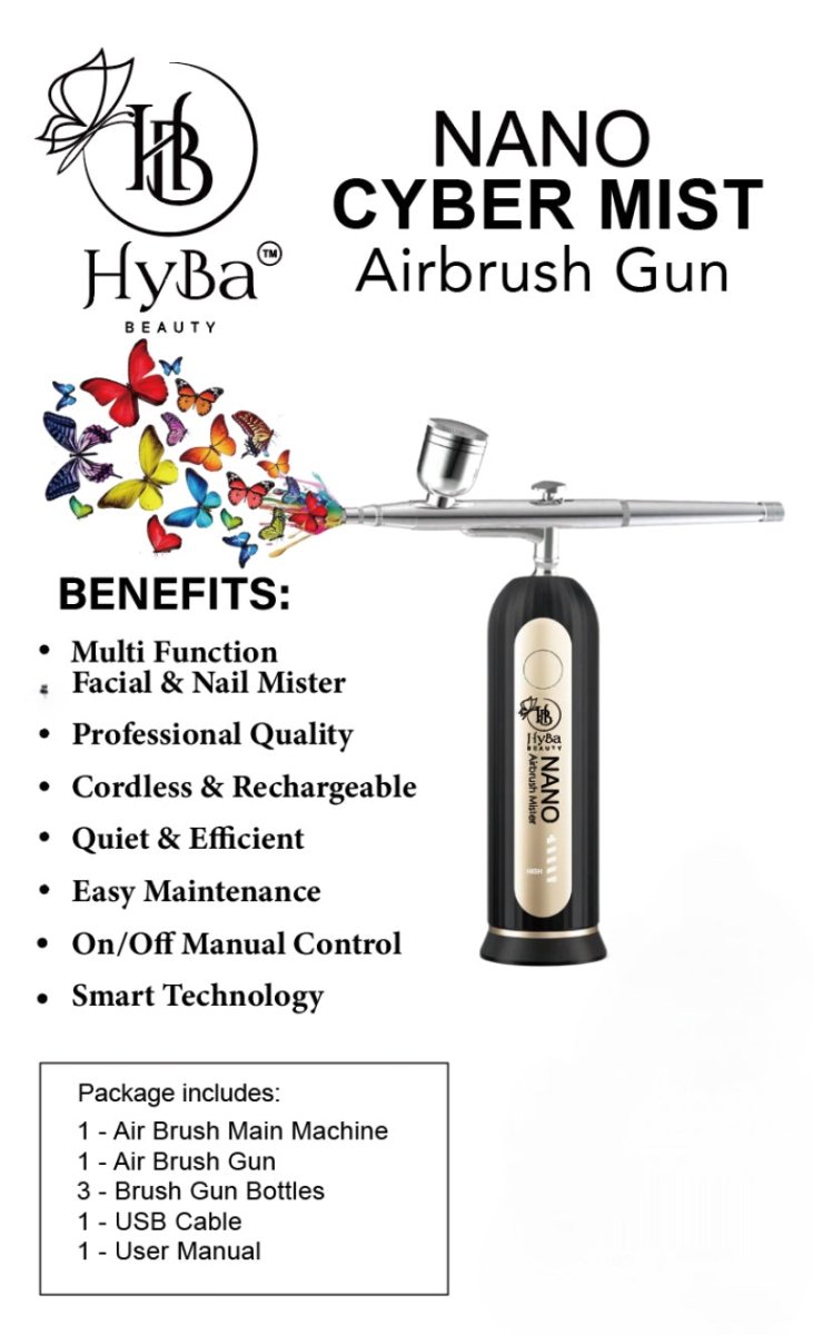 CYBER MIST Airbrush Gun - Rechargeable NANO Mister