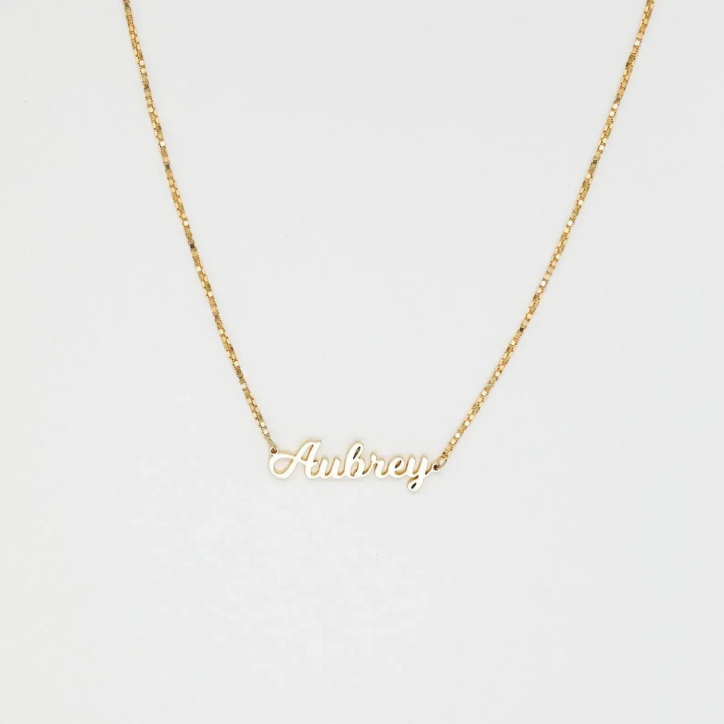 Name Necklace - personalized name necklace Gold