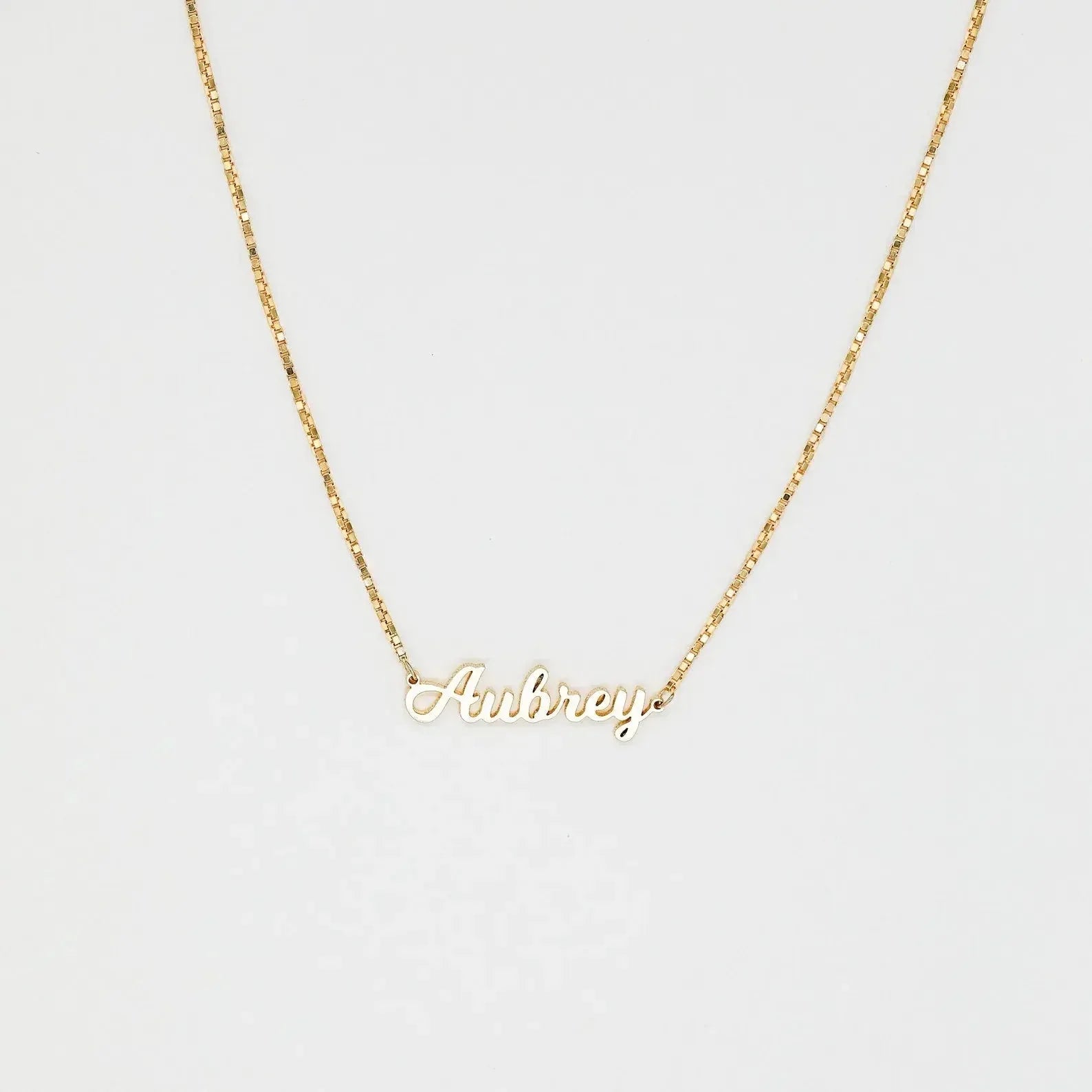 Name Necklace - personalized name necklace Gold