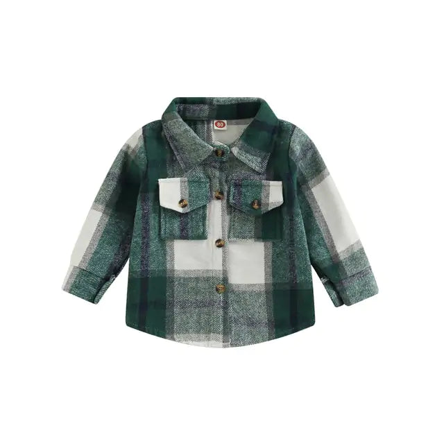 Toddler Plaid Long Sleeve