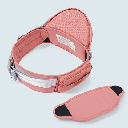 Fashionable Baby Hipseat Carrier Pink Clover