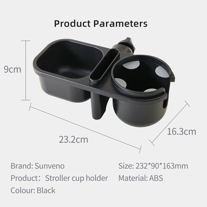 Baby Stroller Parent Cup Holders 3 in 1 Default Title