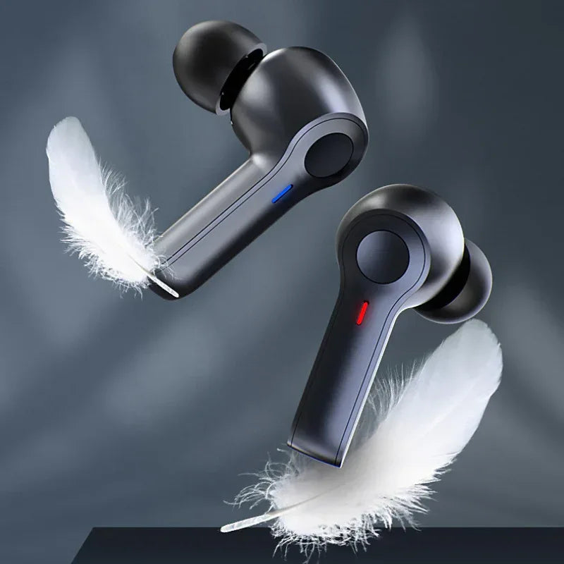 LED Display Wireless Earbuds TWS 5.0 Bluetooth Earphone Black