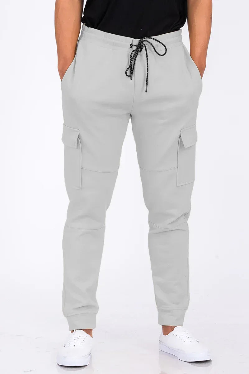 Cotton Blend Cargo Joggers J114 XL