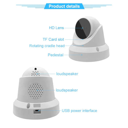 IP WiFi Camera Baby Monitor Home Security Camera Camera only