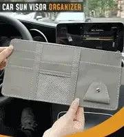 Car Sun Visor Organizer BEIGE