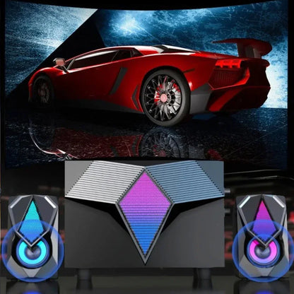 Dragon RGB Computer Gaming Speakers Default Title