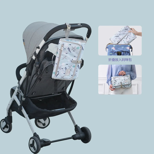 Foldable Changing Pad Light Pink