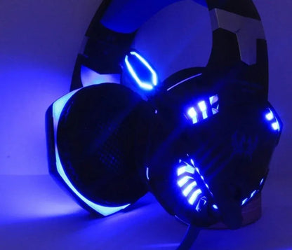 Ninja Dragon G9300 LED Gaming Headset with Microphone Blue
