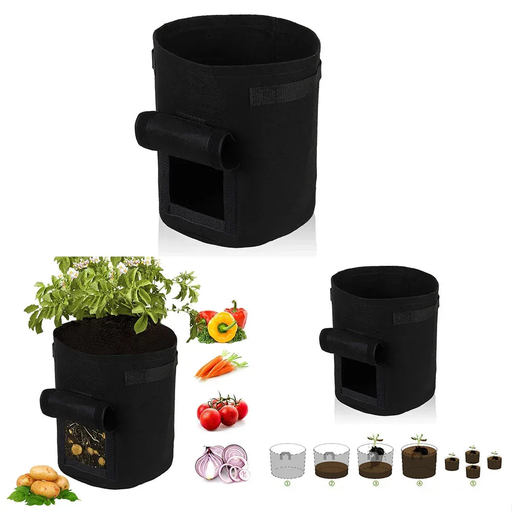 Portable Plant Bag Potato Planting Bag Durable Bag Default Title