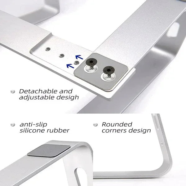 Laptop Stand Computer Stand for Laptop Aluminium Laptop Riser Default Title