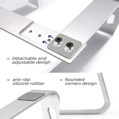 Laptop Stand Computer Stand for Laptop Aluminium Laptop Riser Default Title