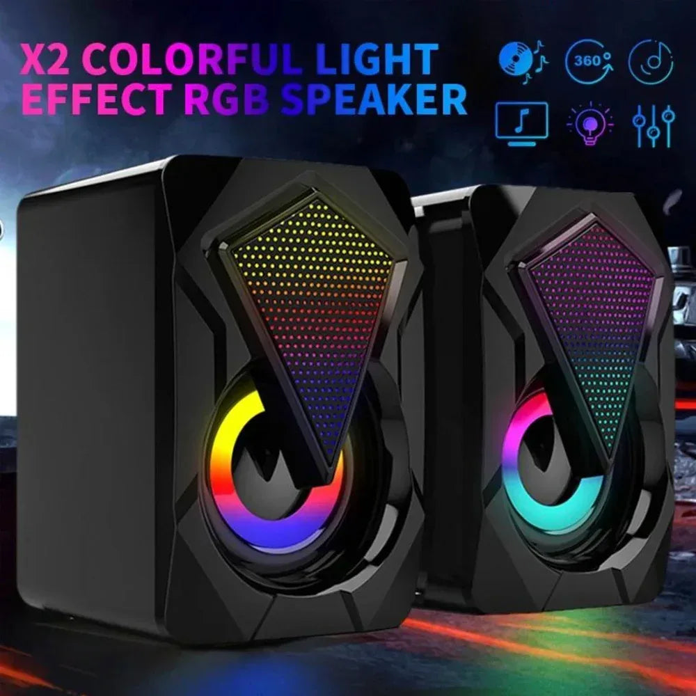 Dragon RGB Computer Gaming Speakers Default Title