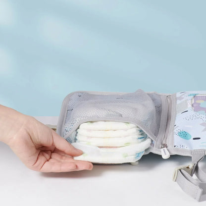 Foldable Changing Pad Light Pink