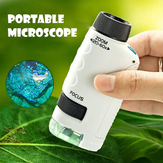 Kids Pocket Microscope Prepared Slides Only