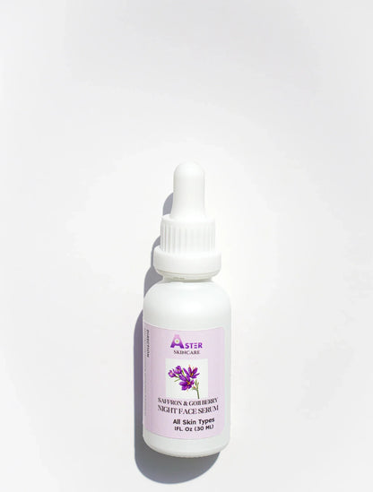 Rejuvenating Night Face Serum | Goji Berry & Saffron | Default Title