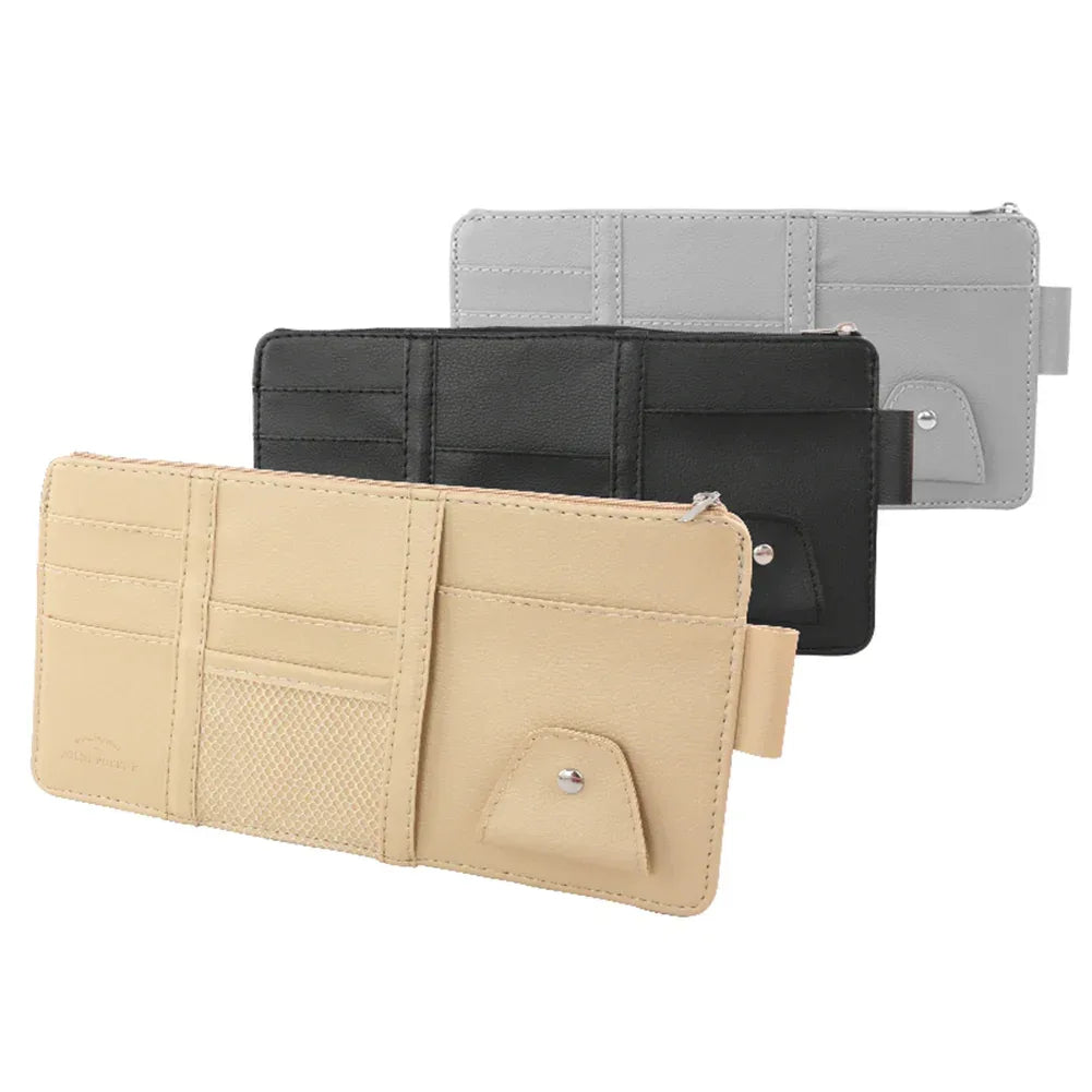 Car Sun Visor Organizer BEIGE