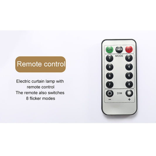 Moon Star Lamp String Xtmas Light Remote Control Default Title