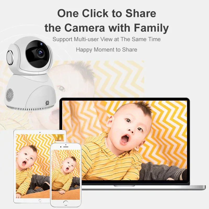 HD 1080P Camera 360° Panoramic PTZ Wireless Wifi Camera Camera