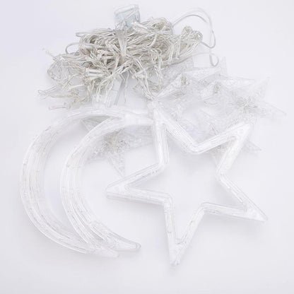 Moon Star Lamp String Xtmas Light Remote Control Default Title