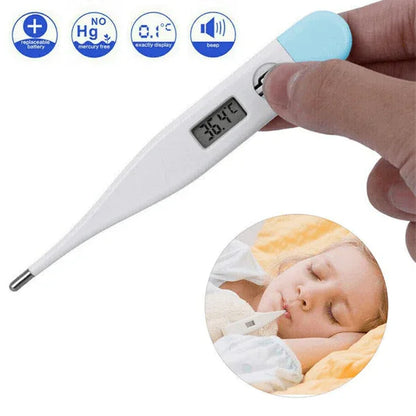 Digital LCD Thermometer Medical Baby Adult Body Mouth Temperaturer Default Title