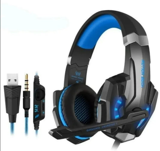 Ninja Dragon G9300 LED Gaming Headset with Microphone Blue