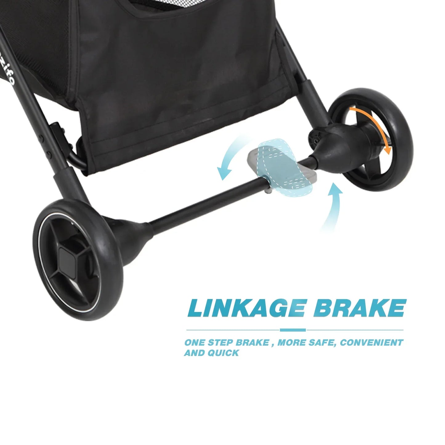 Lightweight aluminum Baby Stroller Default Title