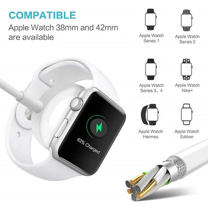 3 in 1 Wireless Charger Quick Charger USB Cable Default Title
