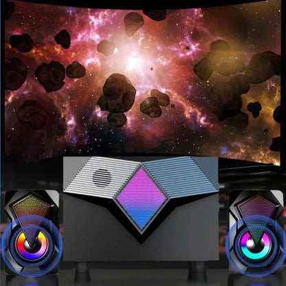 Dragon RGB Computer Gaming Speakers Default Title