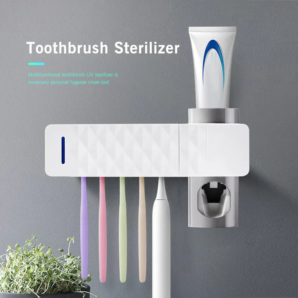 Anti-bacteria UV Automatic Toothbrush Sterilizer Default Title