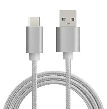 Android Type-C Cable Silver / 6FT