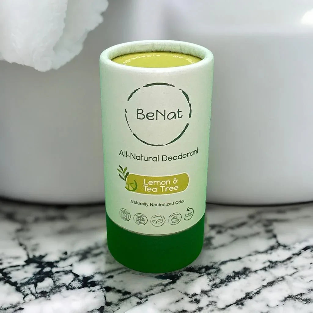 Natural & Plastic-Free Deo Lemon & Tea Tree