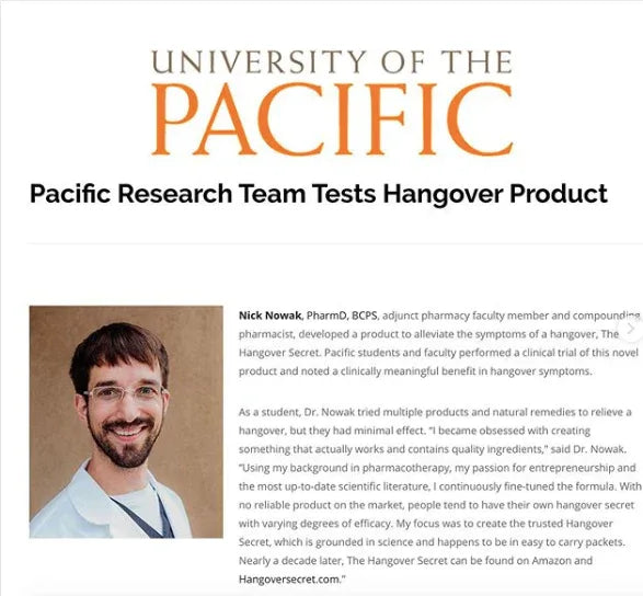 Hangover Secret | Pharmacist Developed - 10 Pack - With Electrolytes Default Title