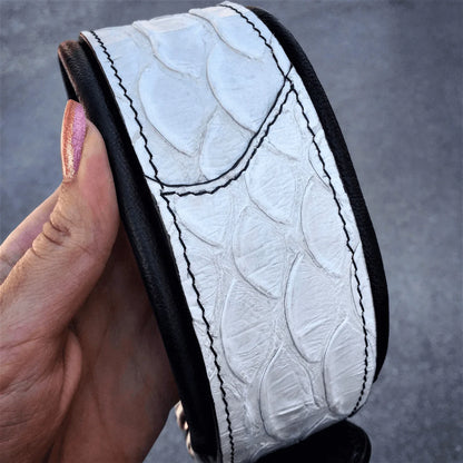 The ''Dragon Scale'' LIMITED collar exclusive design XXL - fitting a neck of 65 - 75 cm (25.6 to 29.6 inch)