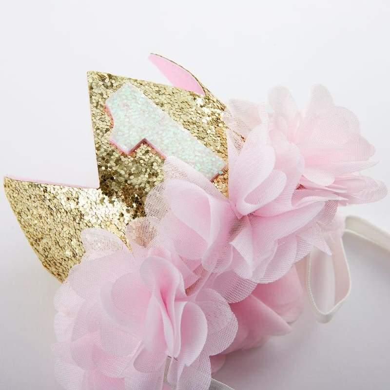 Gold Glitter 1st Birthday Décor Kit Default Title