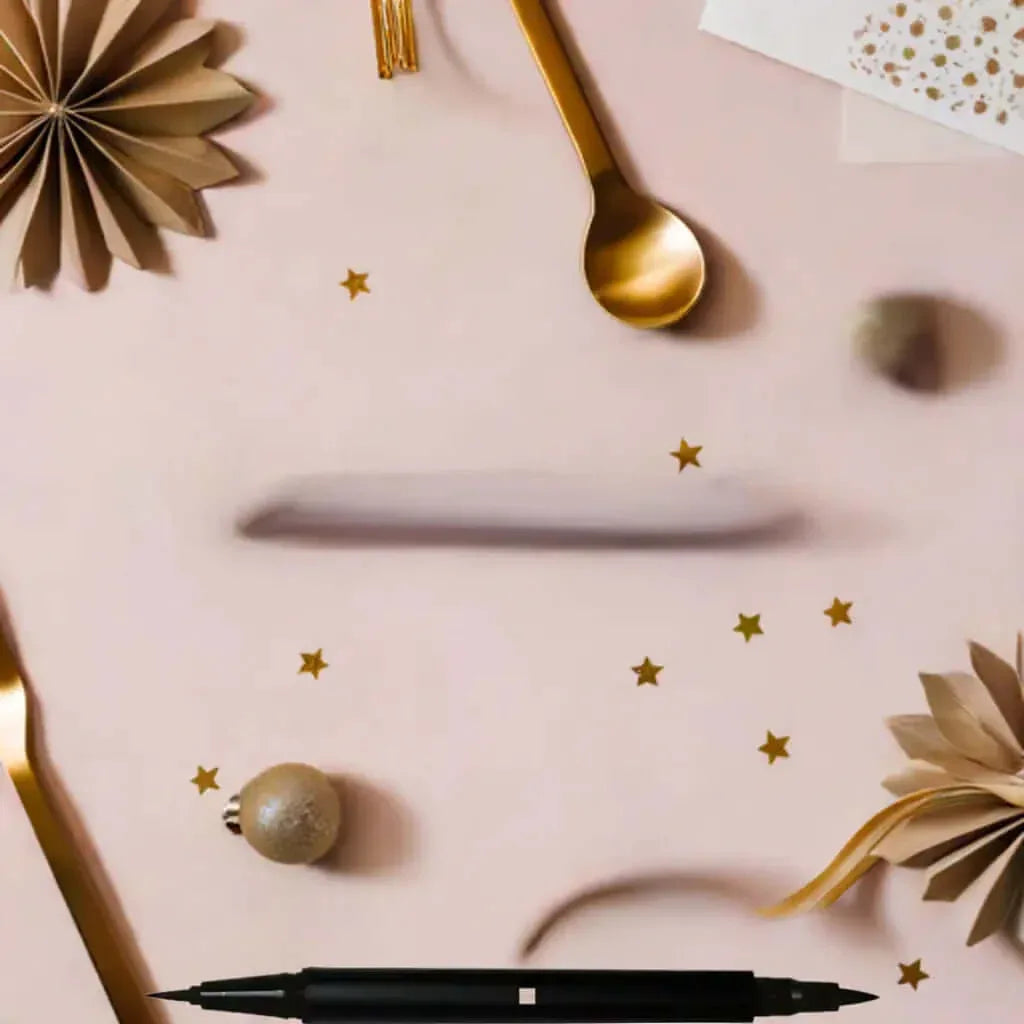 Dual Tip Eye Definer Pen - Black - eye liner Default Title