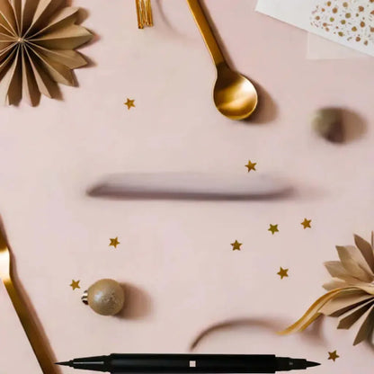 Dual Tip Eye Definer Pen - Black - eye liner Default Title