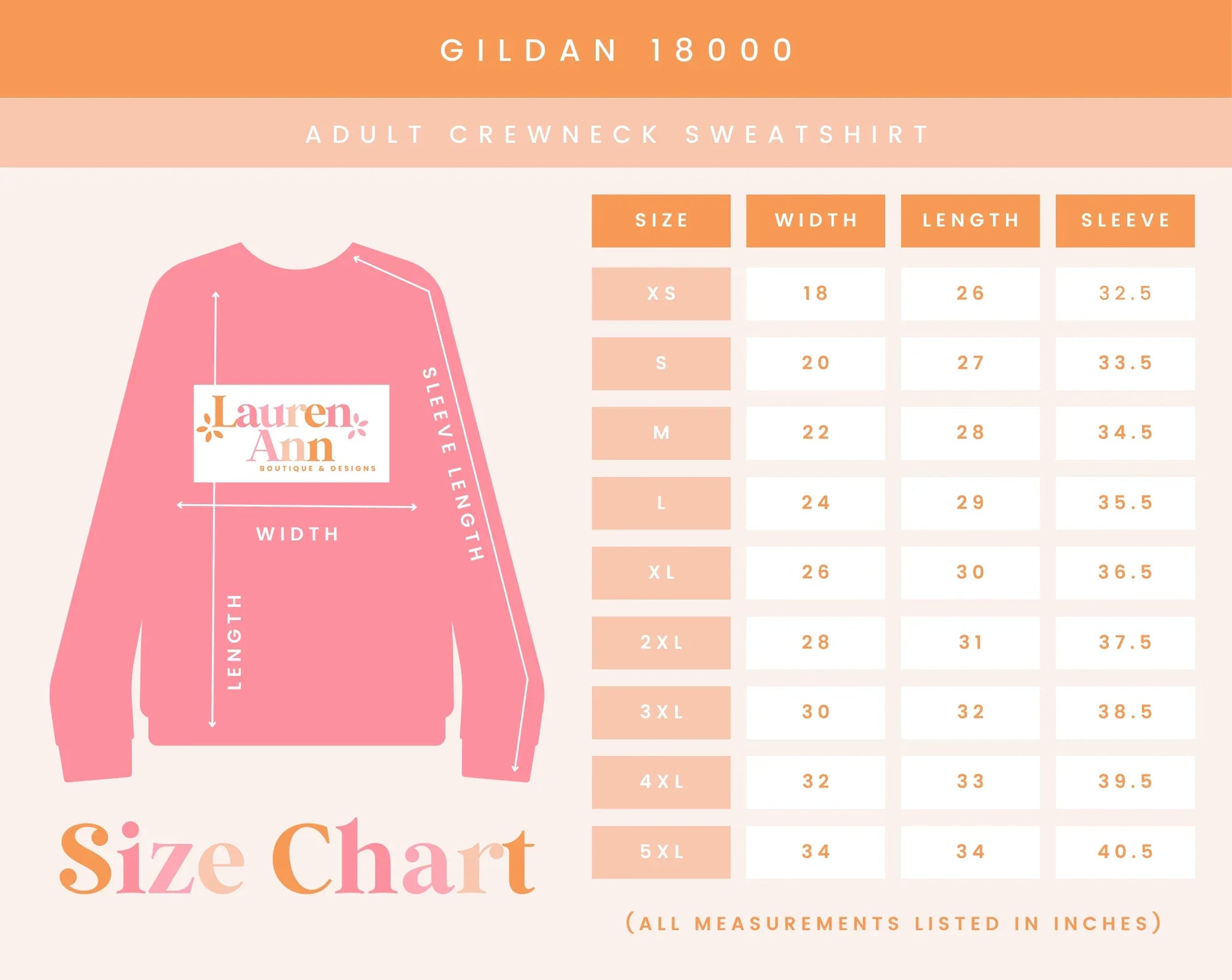 Grow in Grace Crew Sweatshirt 2XL