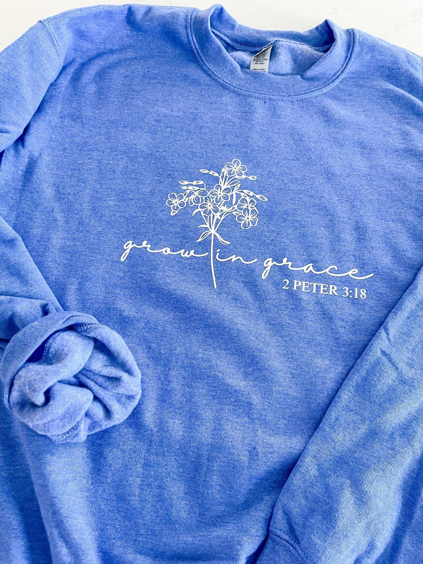 Grow in Grace Crew Sweatshirt 2XL