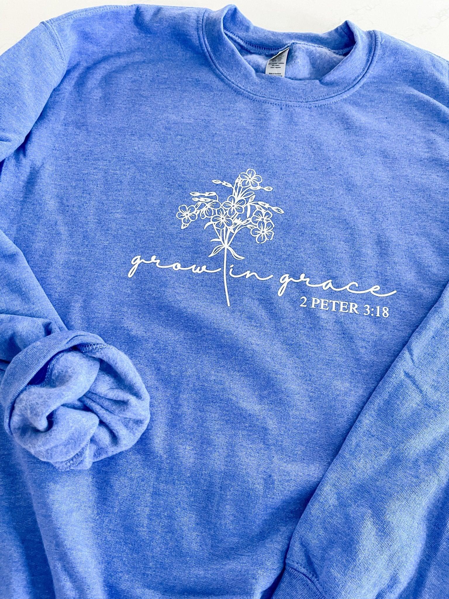 Grow in Grace Crew Sweatshirt 2XL