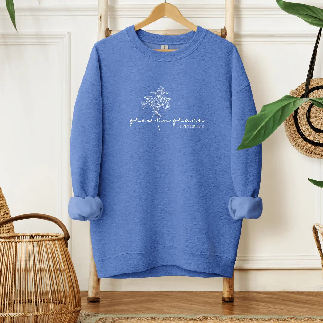 Grow in Grace Crew Sweatshirt 2XL