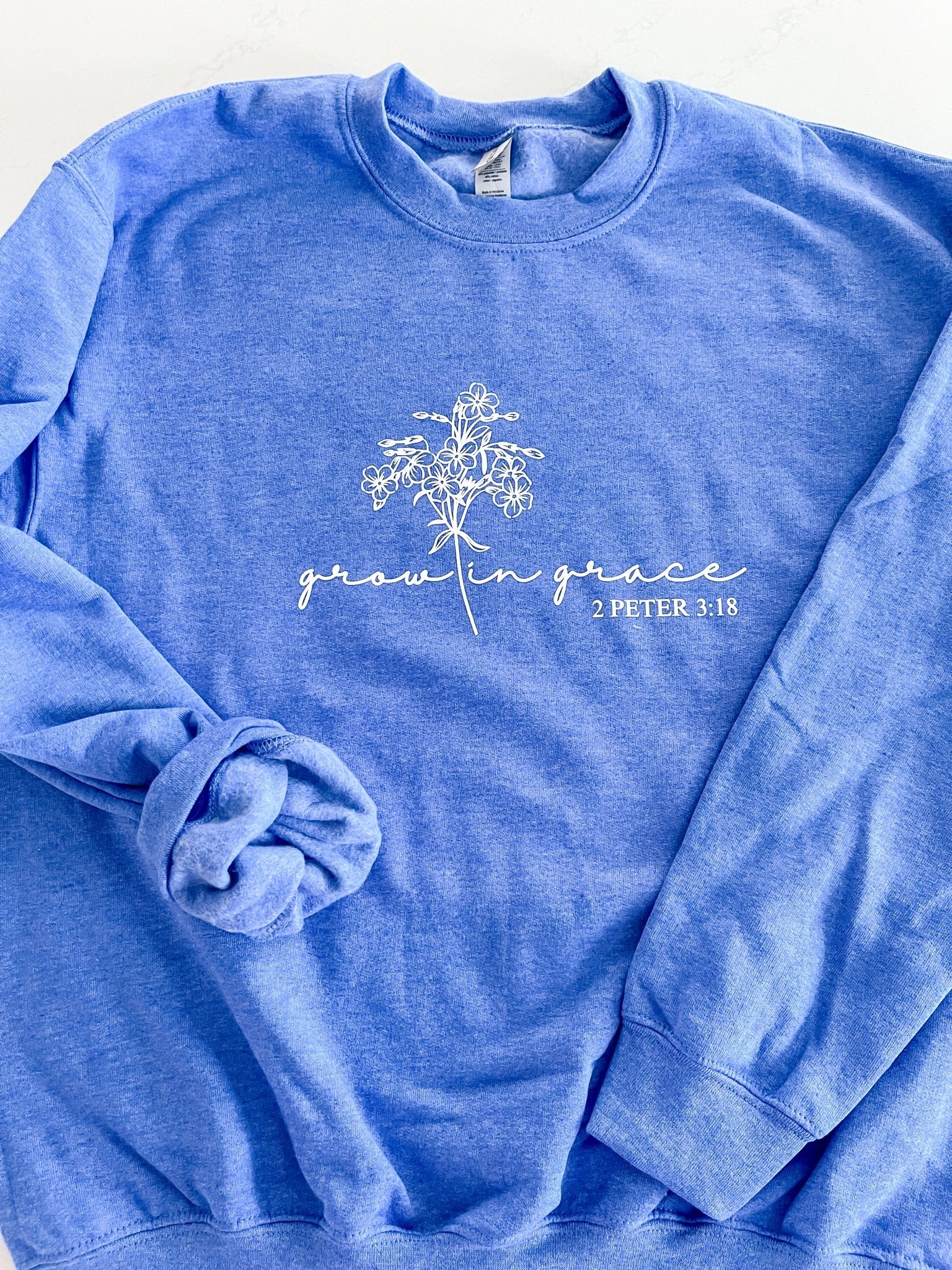 Grow in Grace Crew Sweatshirt