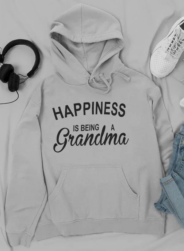 Happiness Is Being A Grandma Hoodie XXX-Large / Athletic Heather